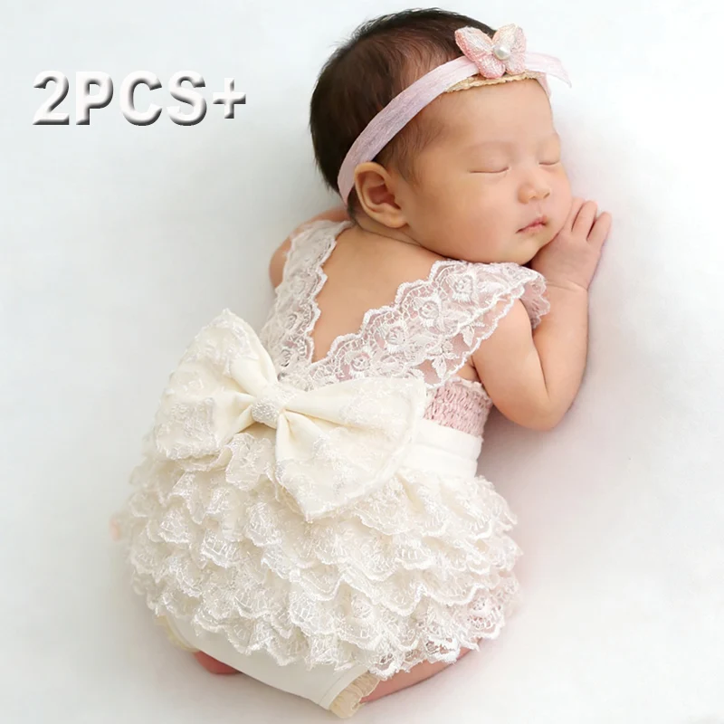Baby Clothing Onesies - Ylsteed Neugeborenen Fotografie Spitze Strampler Set