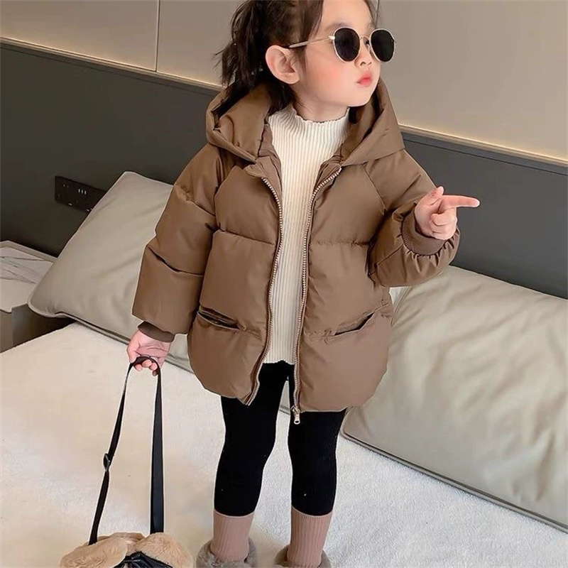 Baby Clothing Zip - Mädchen Baumwolle Mantel Jungen Dicke Kapuze
