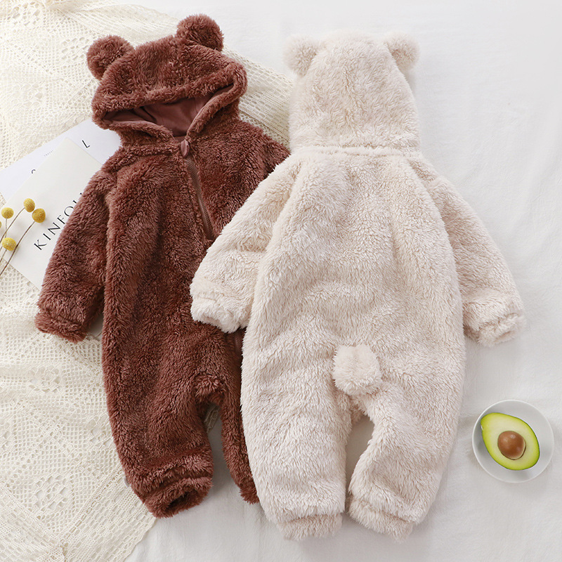 Baby Clothing Zip - 2025 Winter Baby Kleidung Niedlichen Cartoon
