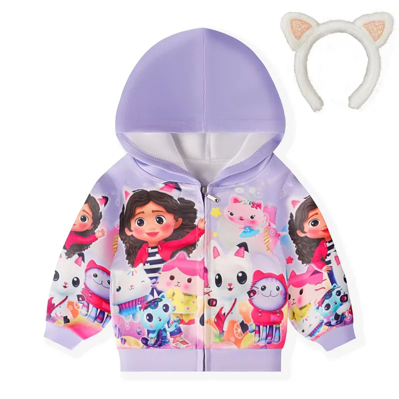 Baby Clothing Onesies - 2026 'S Dollhouse Cosplay Katzen-Kapuzenjacke Kleinkinder-Jungenkleidung