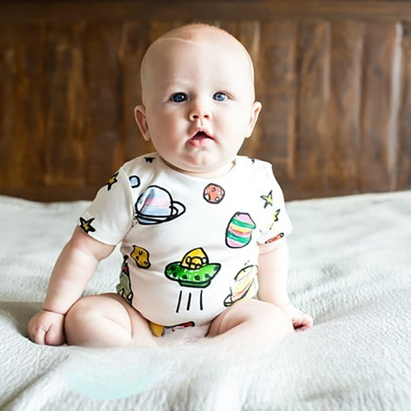 Baby-Body mit kurzen Ärmeln, S – Baby Clothing Zip Bewertung und Preis
