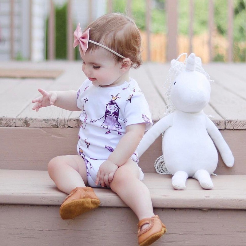 Baby-Body mit kurzen Ärmeln, S – Baby Clothing Zip Bewertung und Preis