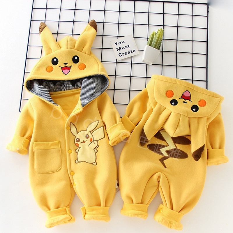 Cartoon Pocket Monsters Baby-P – Baby Clothing Onesies Bewertung und Preis